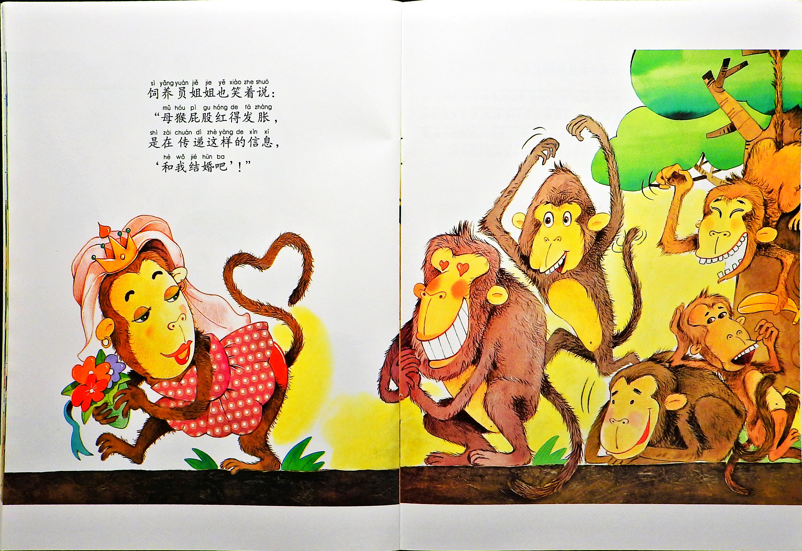 猴子的屁股为什么是红的？ (10),绘本,绘本故事,绘本阅读,故事书,童书,图画书,课外阅读